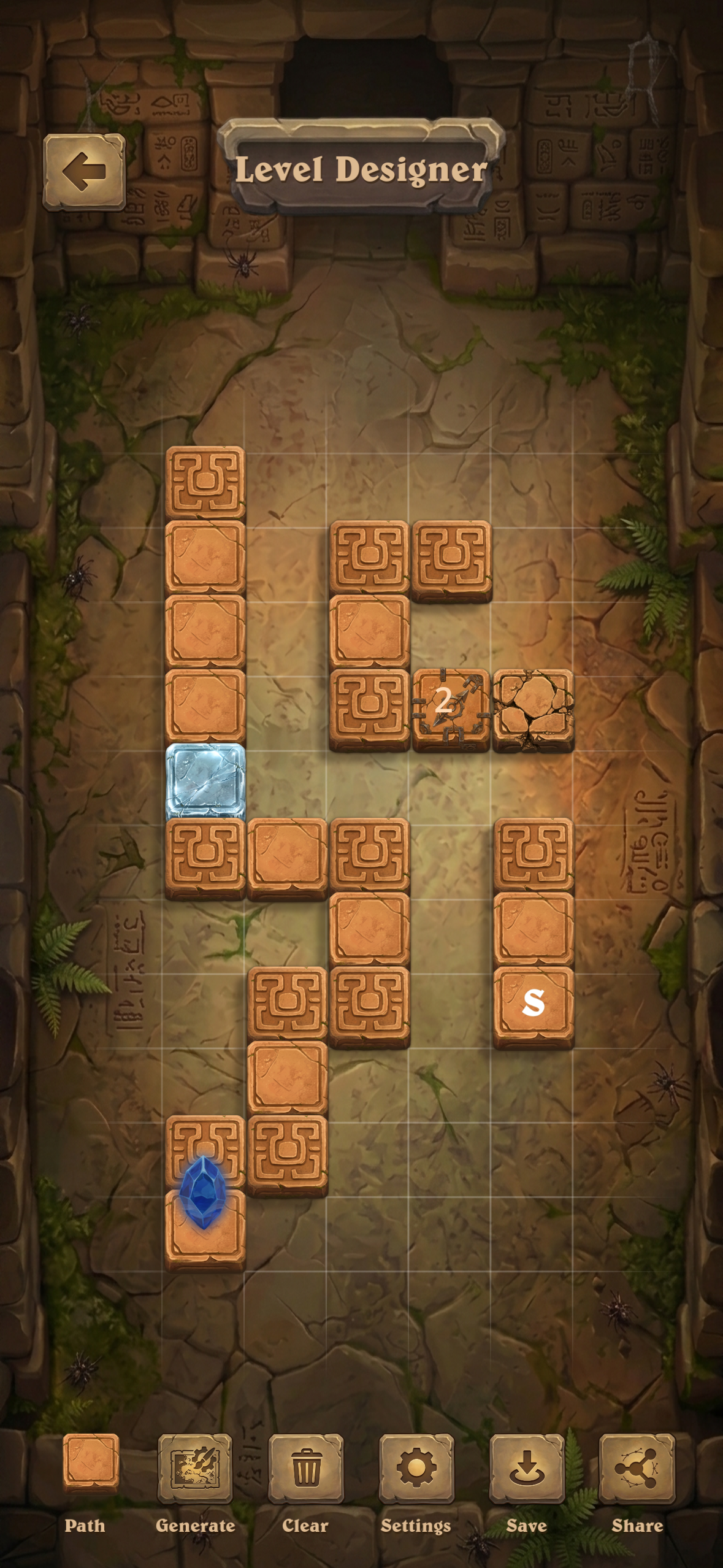 In-game level designer