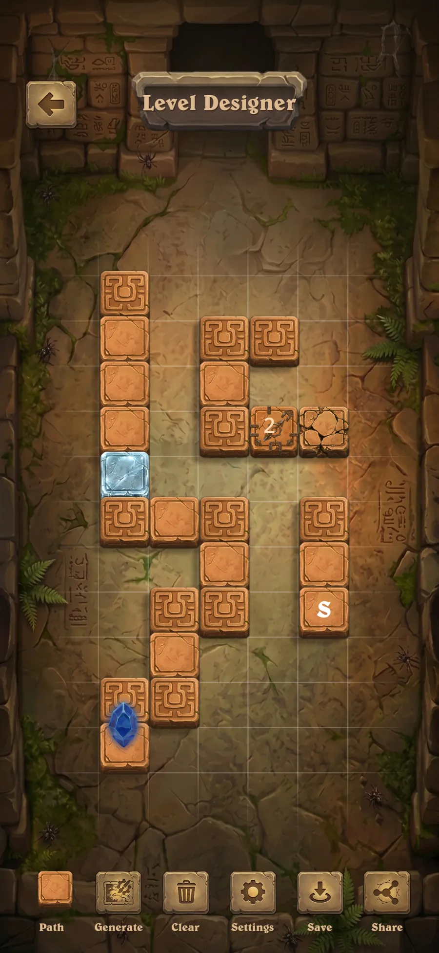 In-game level designer