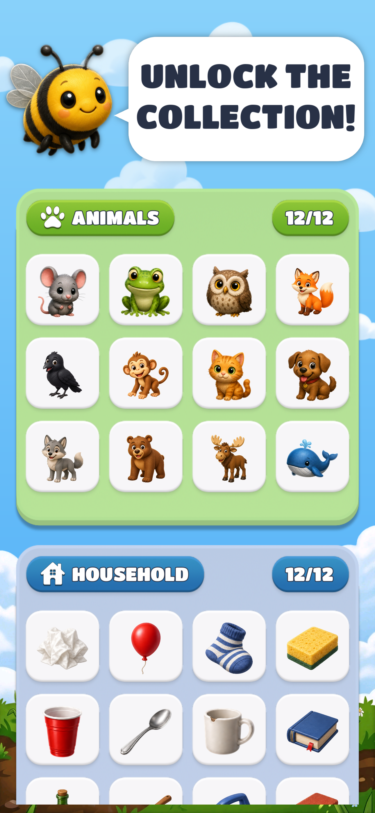Picture collection — pokedex-style unlocks